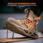 Breathable Woven Anti-Smashing Safety Shoes
