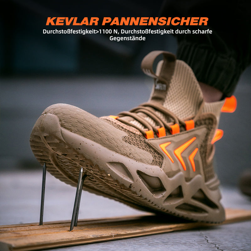 Breathable Woven Anti-Smashing Safety Shoes