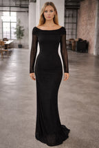 Women's Sleeveless Maxi Dress with Ruffle Details and Off-Shoulder Design