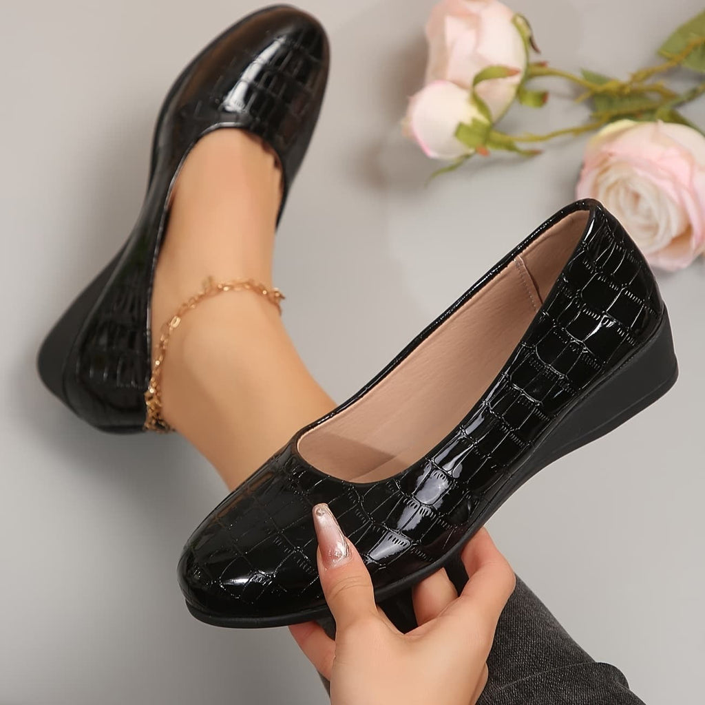 Breathable Leather Shoes with Non-Slip Sole
