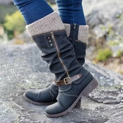 Comfortable Non-Slip Zipper Boots