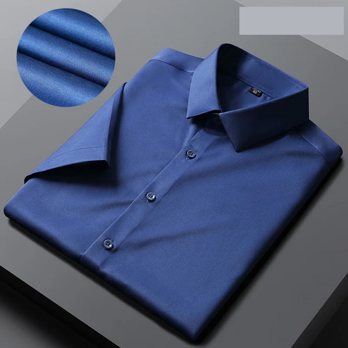 Business Style Wrinkle-Free Short-Sleeve Shirt