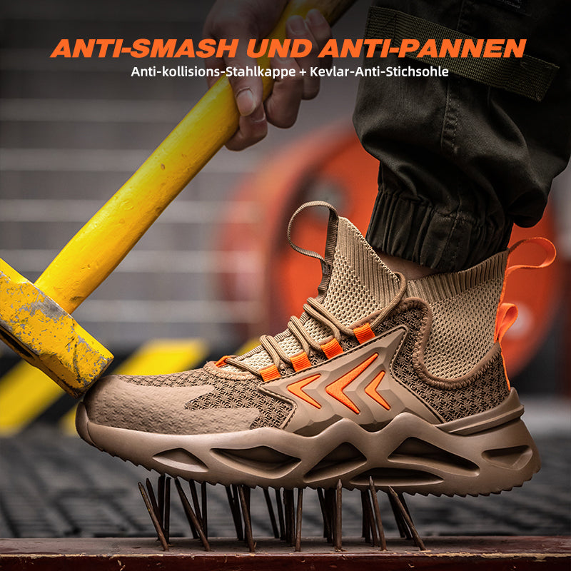 Breathable Woven Anti-Smashing Safety Shoes