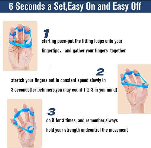 6-Piece Hand Strengthener Set