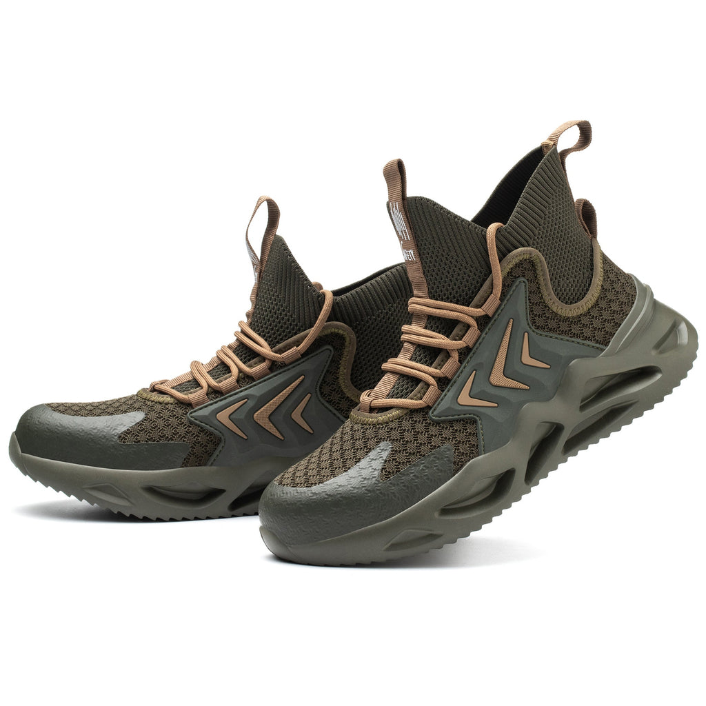 Breathable Woven Anti-Smashing Safety Shoes