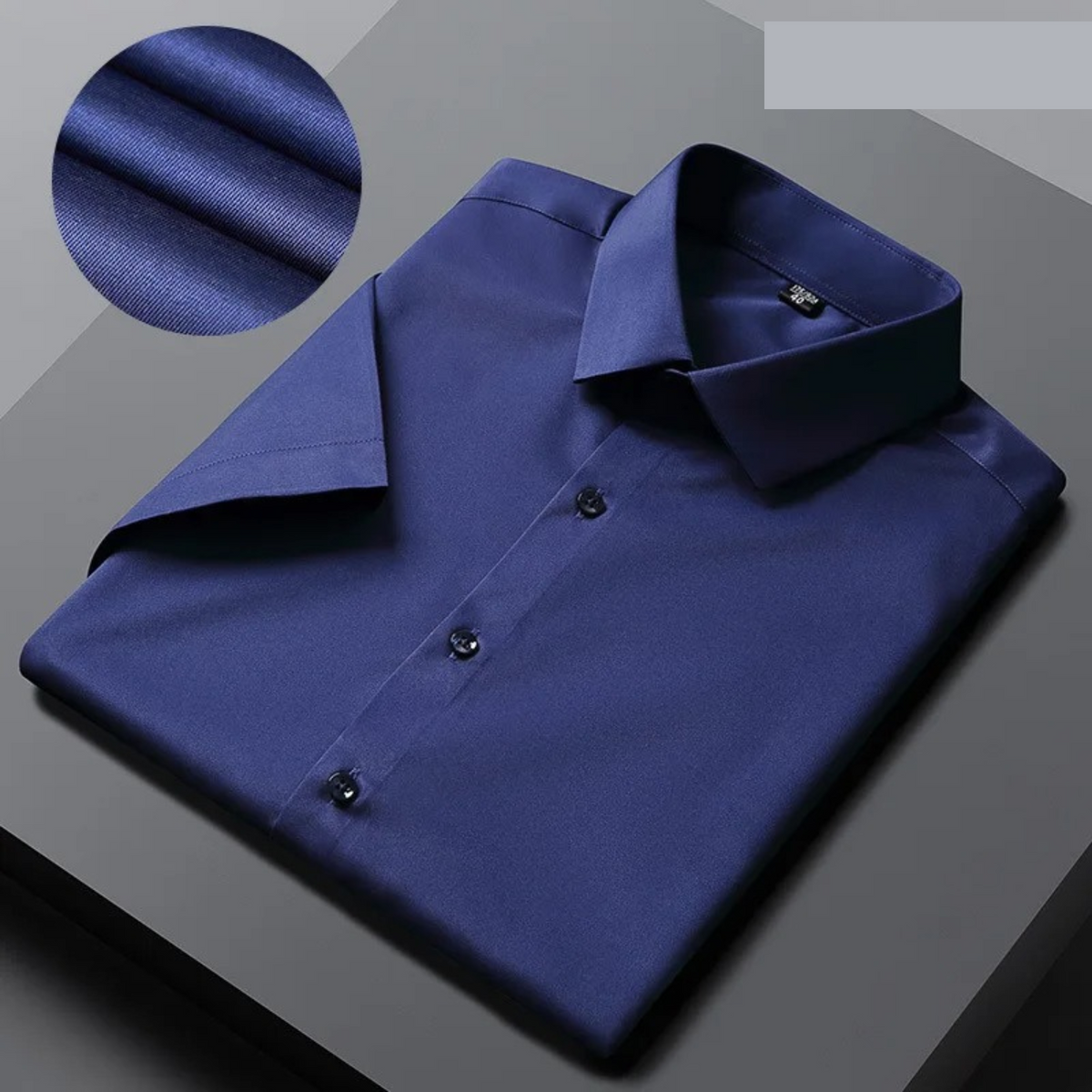Business Style Wrinkle-Free Short-Sleeve Shirt