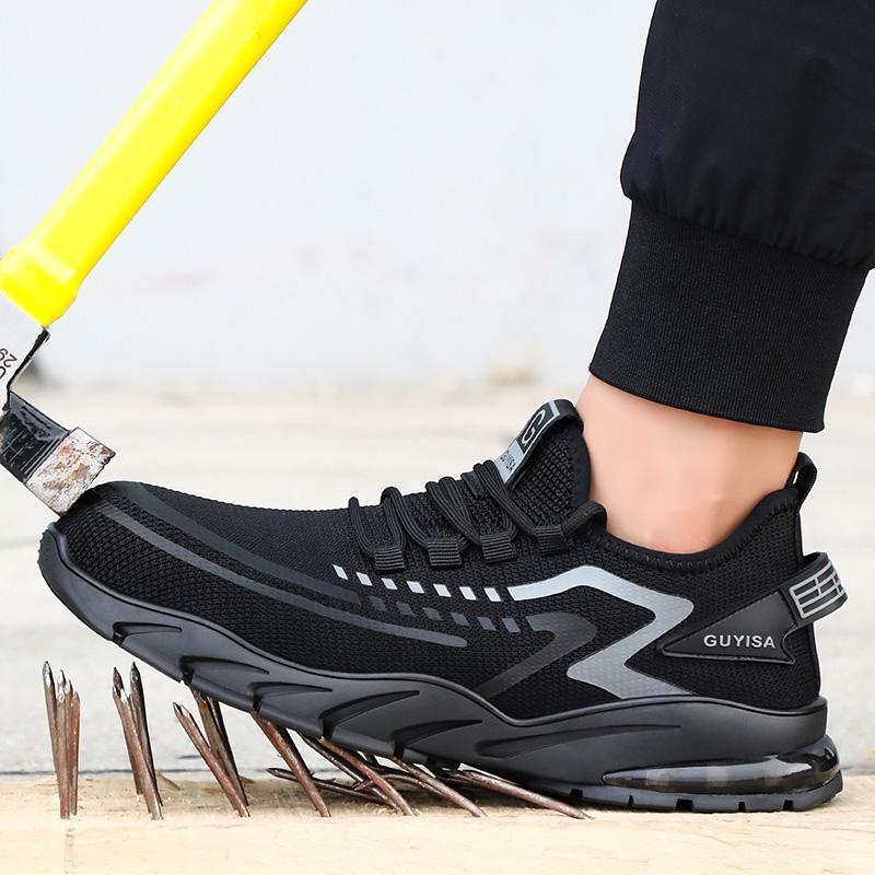Breathable, Wear-Resistant Lightweight Safety Shoes