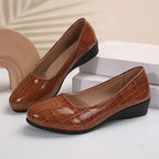 Breathable Leather Shoes with Non-Slip Sole