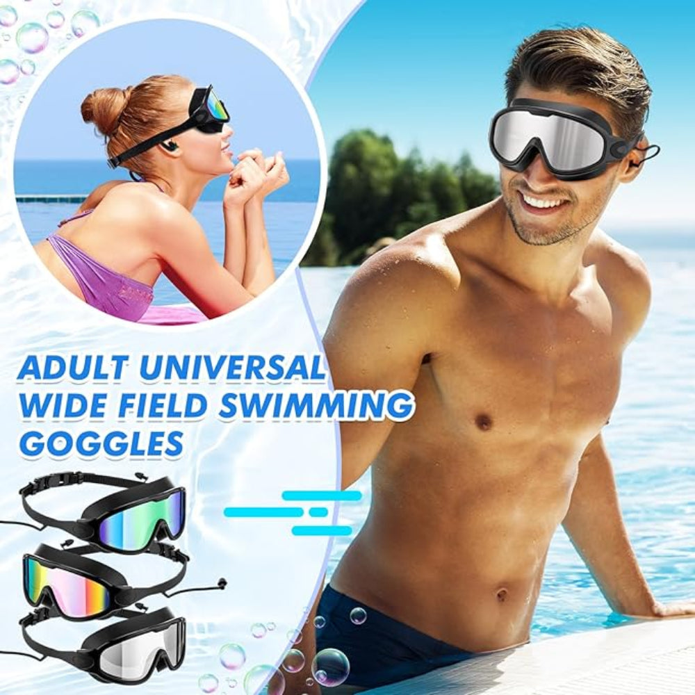Swim goggles 3-piece set for adults & children