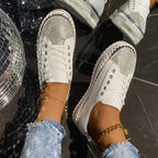 Comfortable Orthopedic Sequin Sneakers