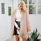 Women's Cozy Long Faux Fur Coat