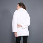 Elegant and Cozy Faux Fur Coat