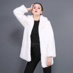 Elegant and Cozy Faux Fur Coat