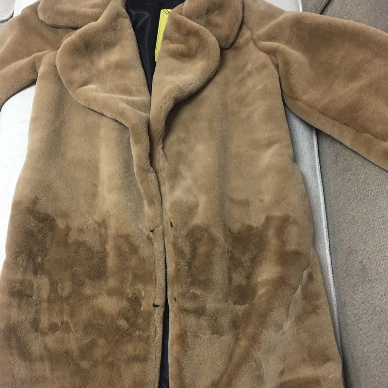 Women's Luxurious Fleece Coat