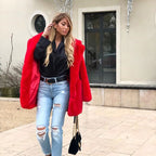 Women's Luxurious Fleece Coat