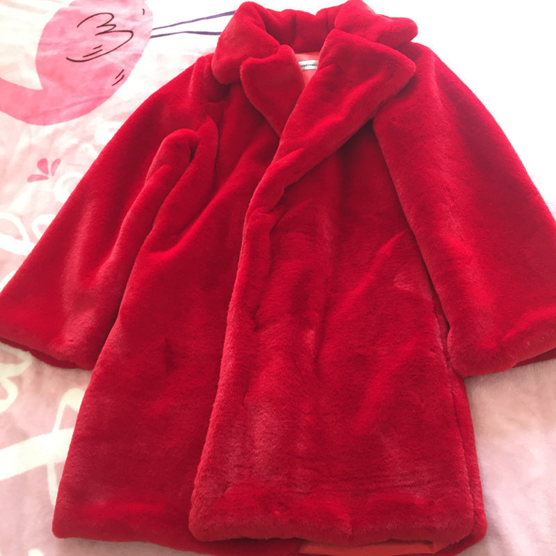 Women's Luxurious Fleece Coat