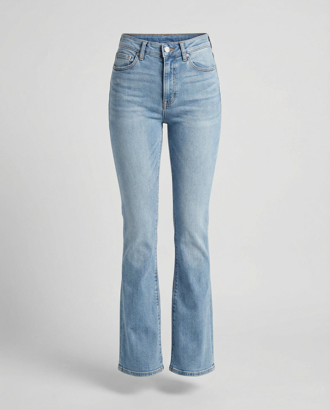 Shaping belly control women's jeans