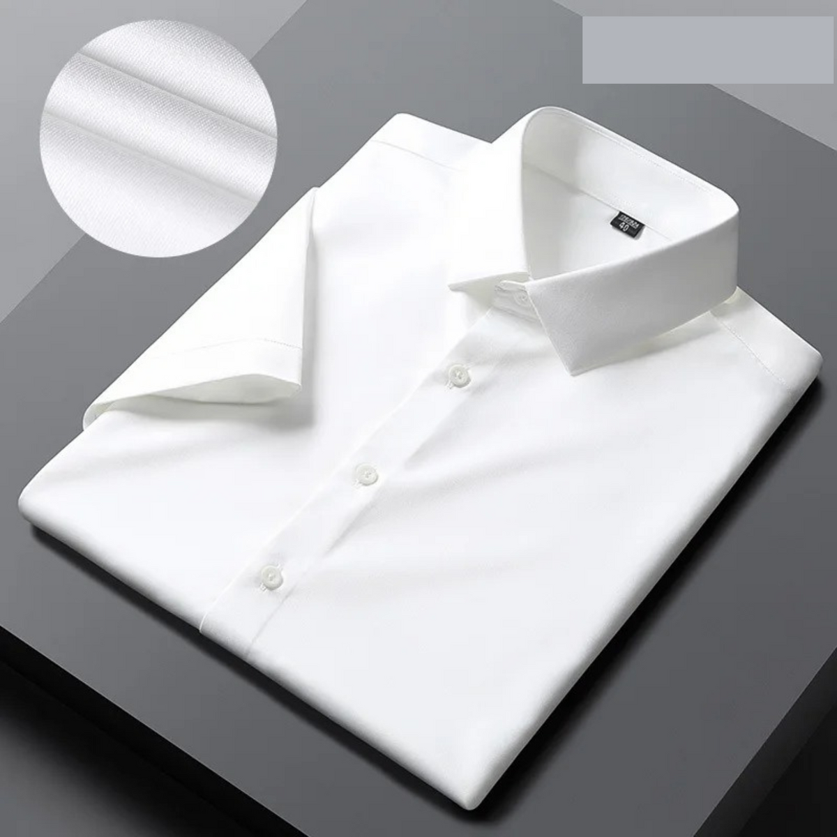 Business Style Wrinkle-Free Short-Sleeve Shirt