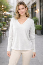 Amara Vintage V-Neck Sweater