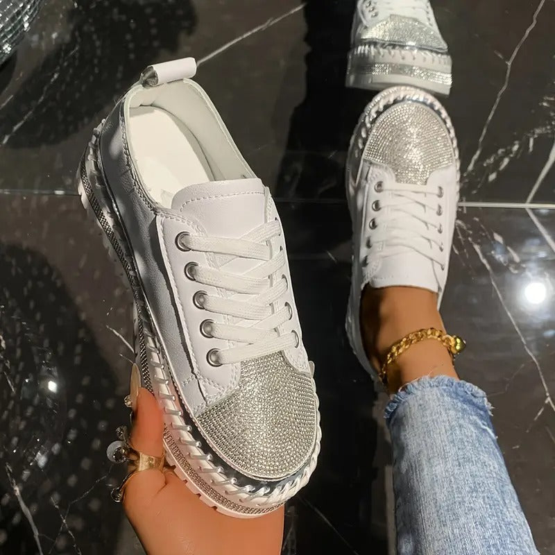 Comfortable Orthopedic Sequin Sneakers