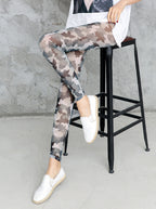 Women's Camouflage High-Waist Leggings