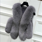 Women's Elegant Faux Fur Vest