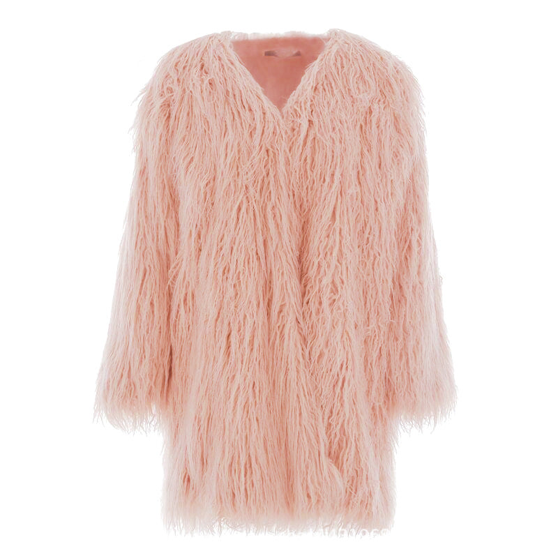 Women's Cozy Long Faux Fur Coat