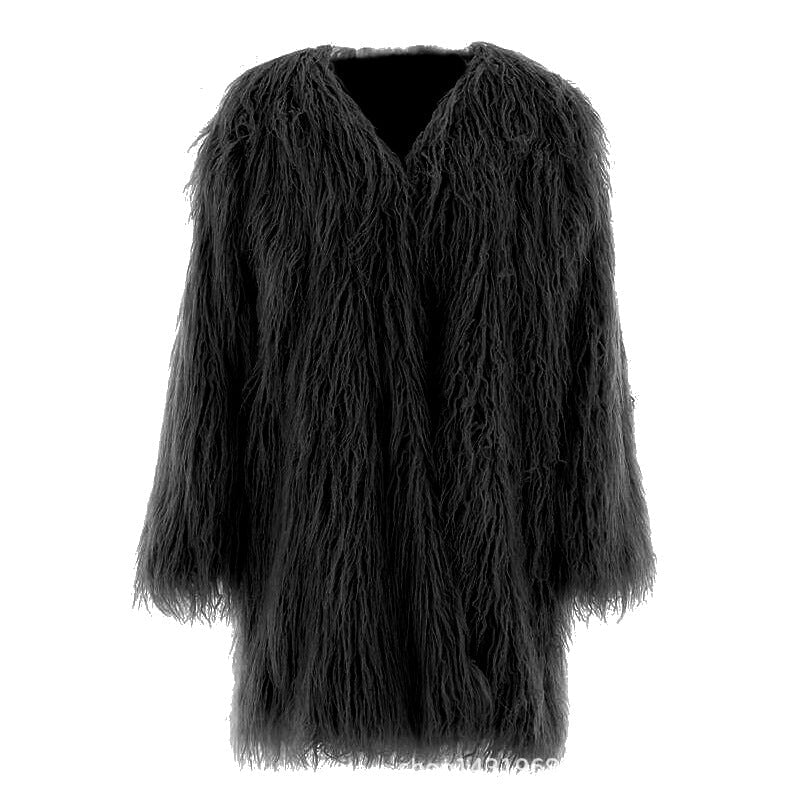 Women's Cozy Long Faux Fur Coat