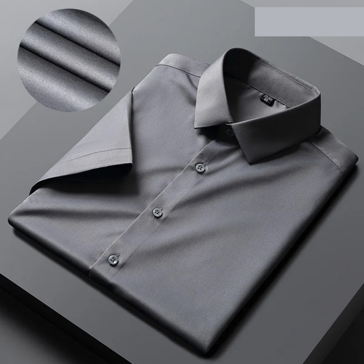 Business Style Wrinkle-Free Short-Sleeve Shirt