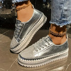 Comfortable Orthopedic Sequin Sneakers