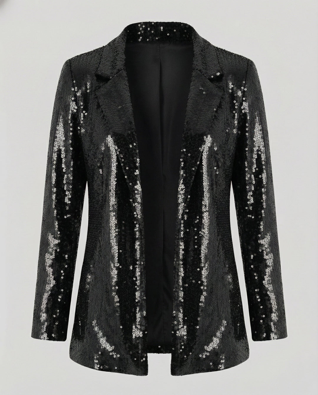 Glamorous Sequin Lapel Blazer