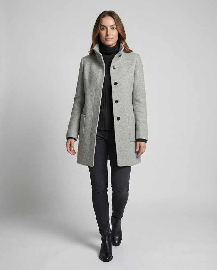 Elegant Short Coat Women