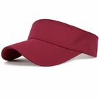 Unisex Solid Color Sun Protection Sports Cap