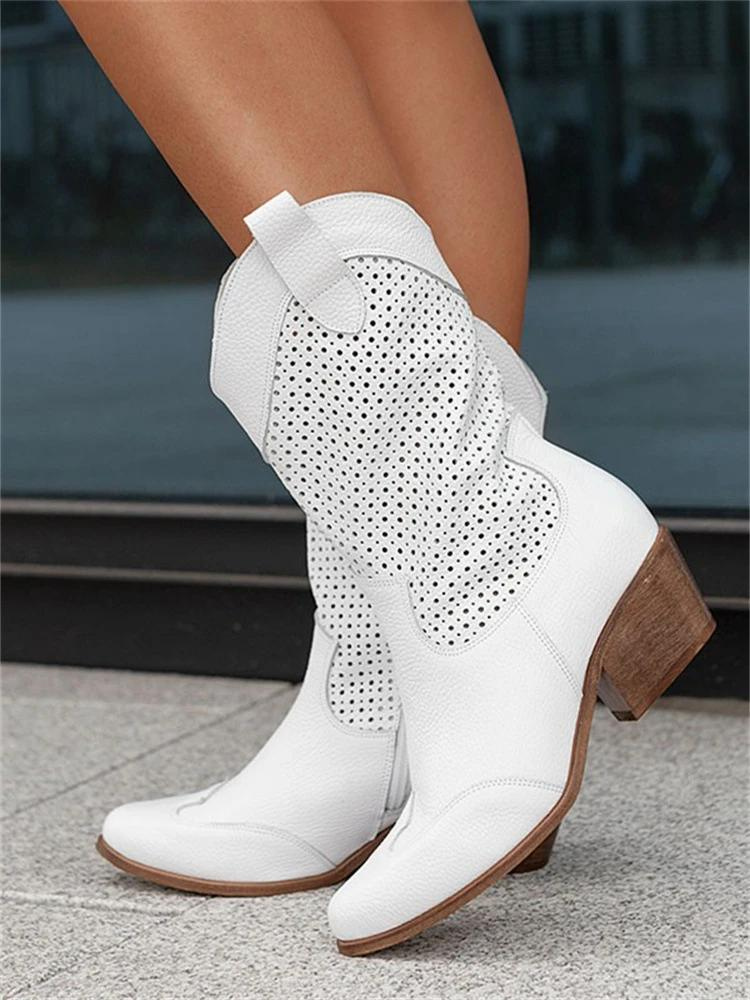 Ankle-High Cowboy Boots