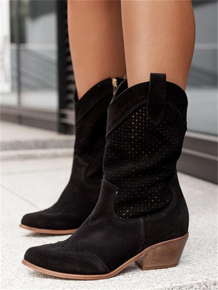 Ankle-High Cowboy Boots