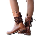 Women's Classic Lace-Up Ankle Boots