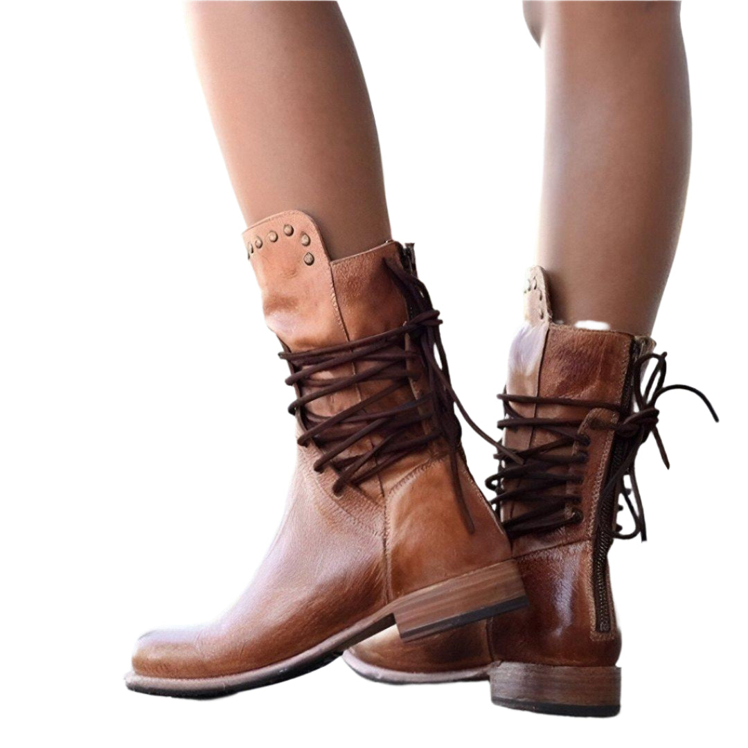 Women's Classic Lace-Up Ankle Boots