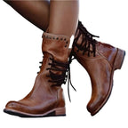 Women's Classic Lace-Up Ankle Boots
