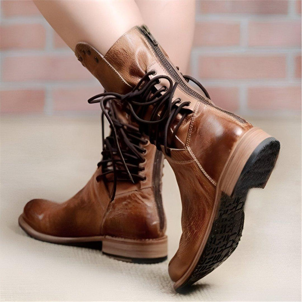 Women's Classic Lace-Up Ankle Boots