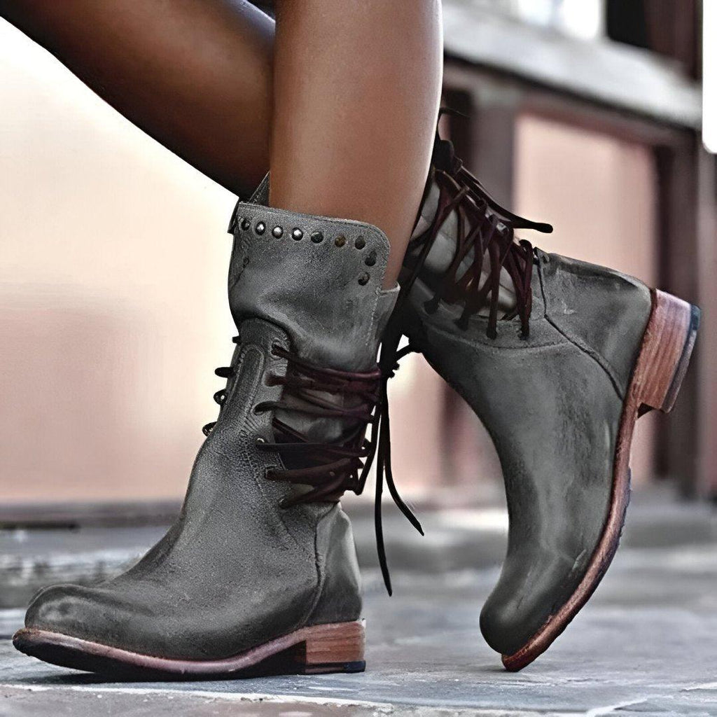 Women's Classic Lace-Up Ankle Boots