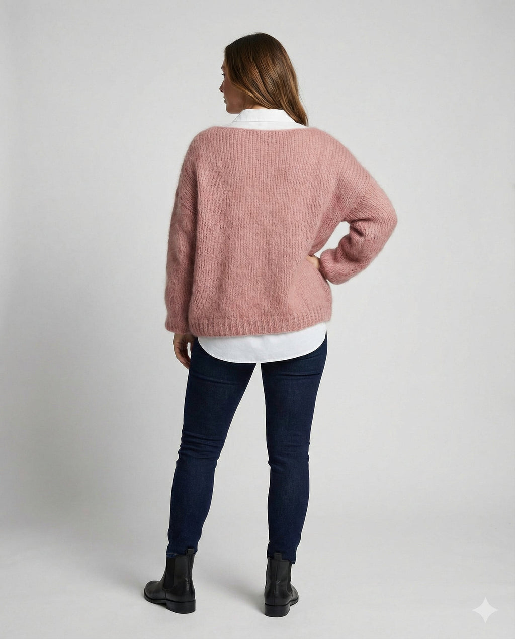 Women's Colorful Off-Shoulder Sweater