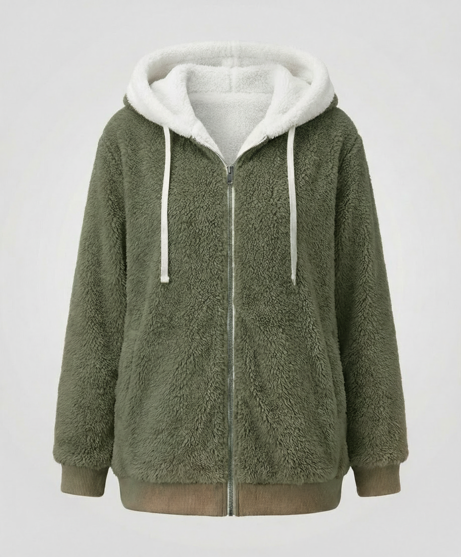 Women's Oversized Teddy Jacket