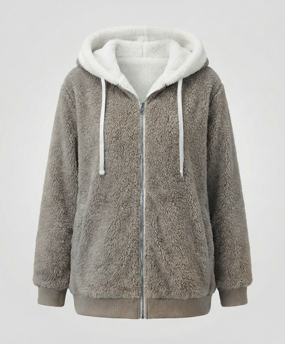 Women's Oversized Teddy Jacket