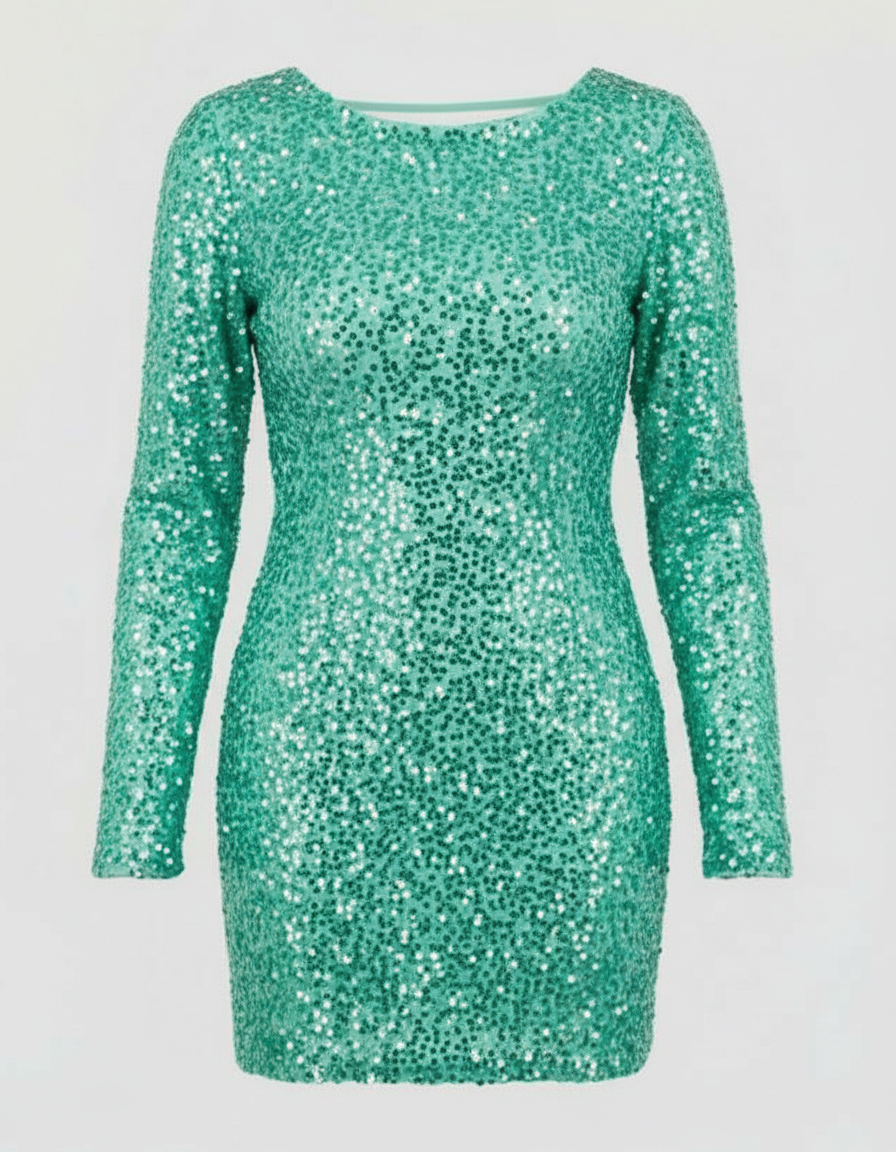 Open-Back Cocktail Dress