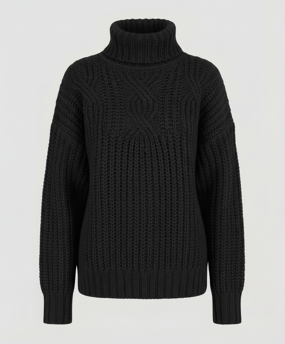 Women's Comfortable Turtleneck Sweater