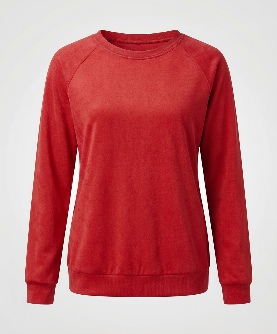 Comfortable Women's Crew Neck Sweatshirt