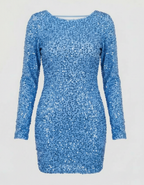 Open-Back Cocktail Dress