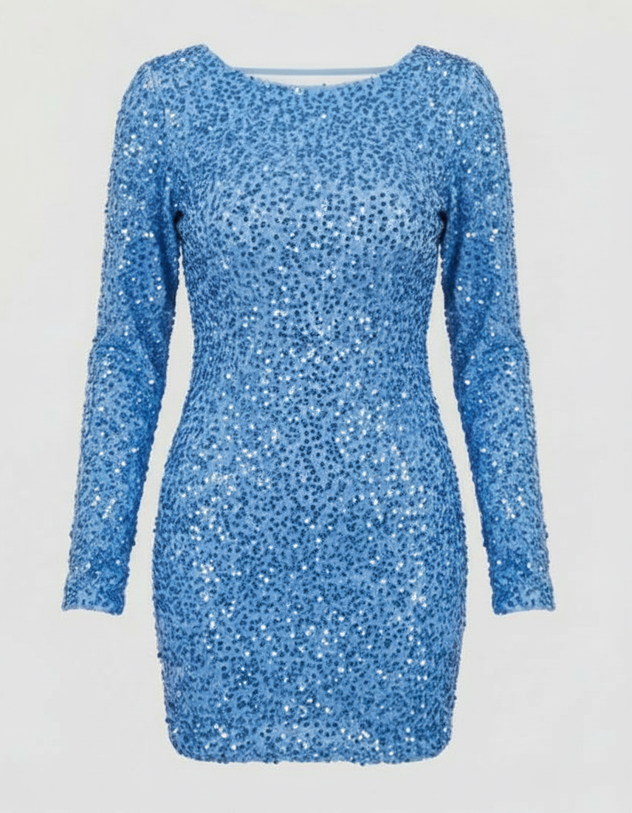 Open-Back Cocktail Dress