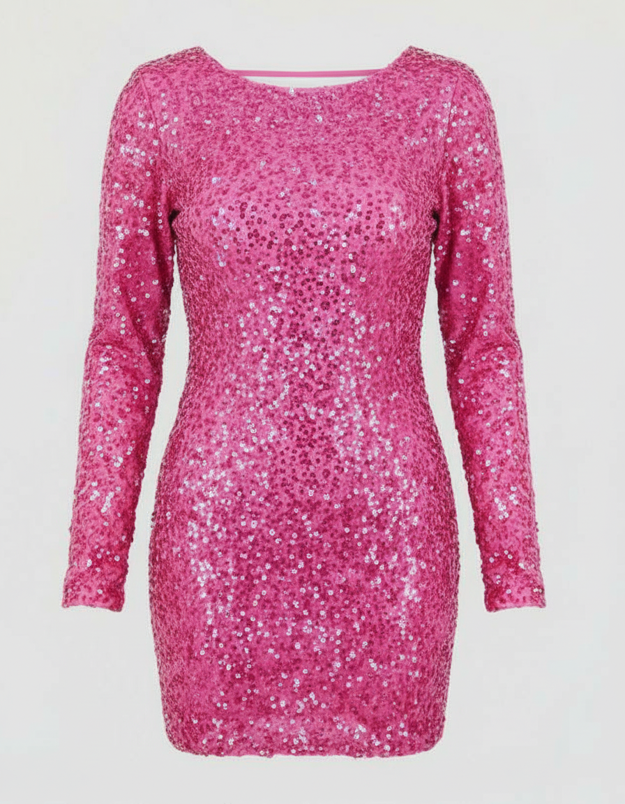 Open-Back Cocktail Dress