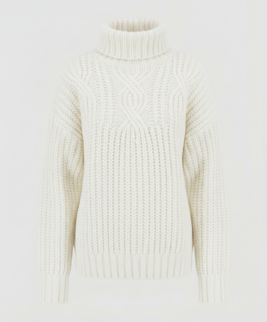 Women's Comfortable Turtleneck Sweater